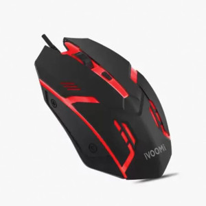 iVoomi ROBOT GAMING WIRED MOUSE Wired Optical Gaming Mouse  (USB 2.0, Black)
